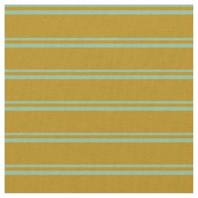 Tecido Padrão de cor verde e dourado escuro no mar escuro (Detalhe)