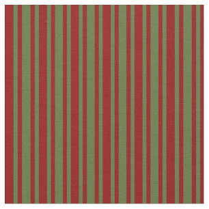 Tecido Padrão de cor verde-oliva escuro e vermelho-escuro