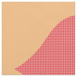 Tecido Padrão de Coração Vermelho Brilhante