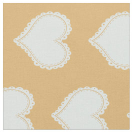 Tecido Padrão de Corações Bonitos