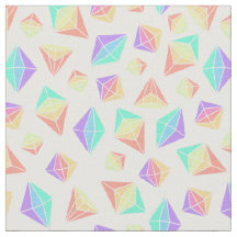 Padrão de Cristais Geométricos do Pastel Rainbow
