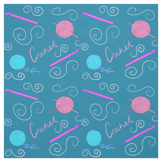 Tecido Padrão de Crochê (Modelo)