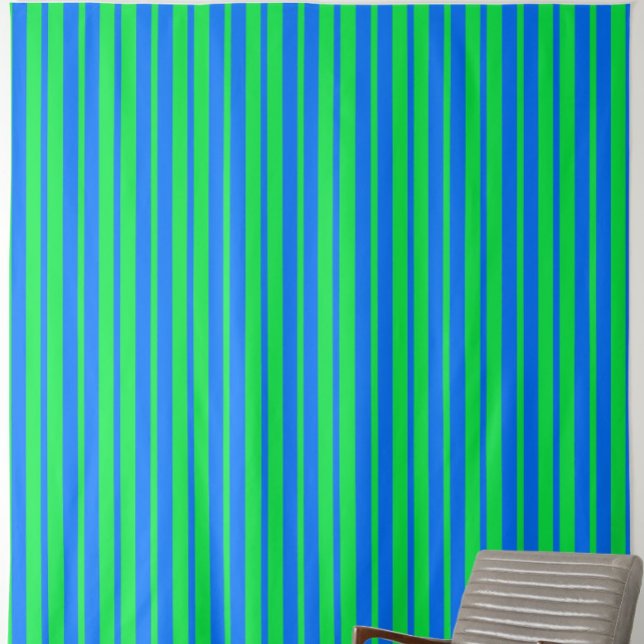 Tecido Padrão de Design de Listras Elegantes Azul Verde (Criador carregado)