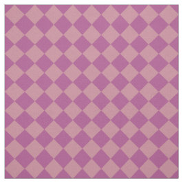 Tecido Padrão de Diamante Xadrez Rosa Roxo