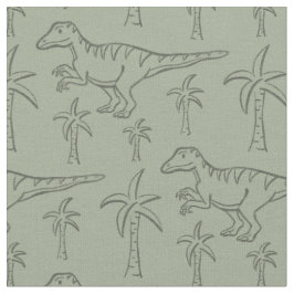 Tecido Padrão de Dinossauro Moderno Menino Dinossauro Jun