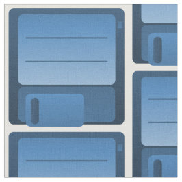 Tecido Padrão de Disquete Azul