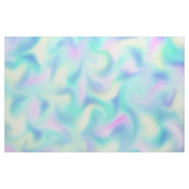 Tecido Padrão de espirais Bonito de Pastel desfocadas com (Jarda)
