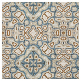 Tecido Padrão de Estilo de Batik Azul Bali Azul-Teal Cast