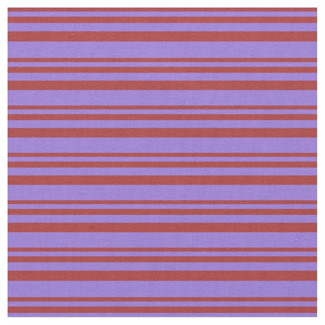Tecido Padrão de Faixa de Cor Castanho e Roxo (Detalhe)