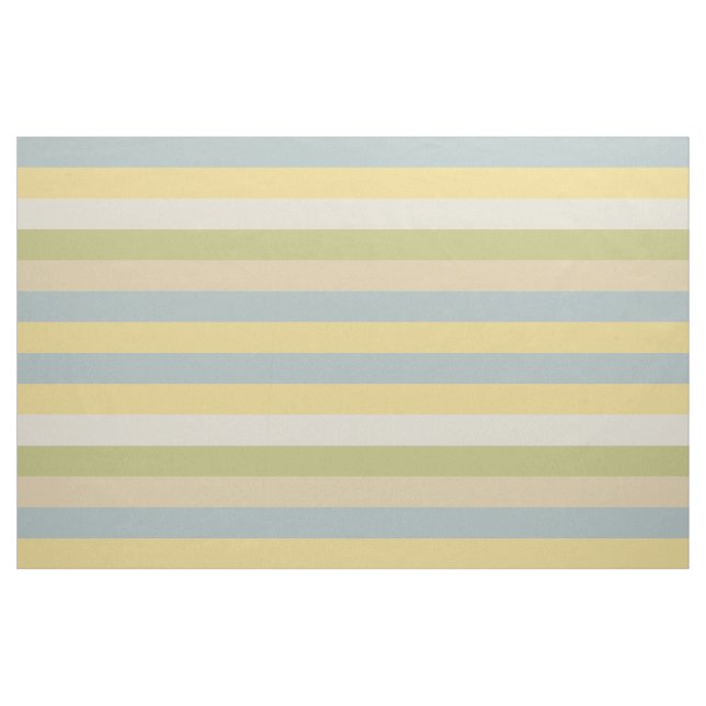 Tecido Padrão de Faixa de Cor de Verão Preguiçosa (Fat Quarter)