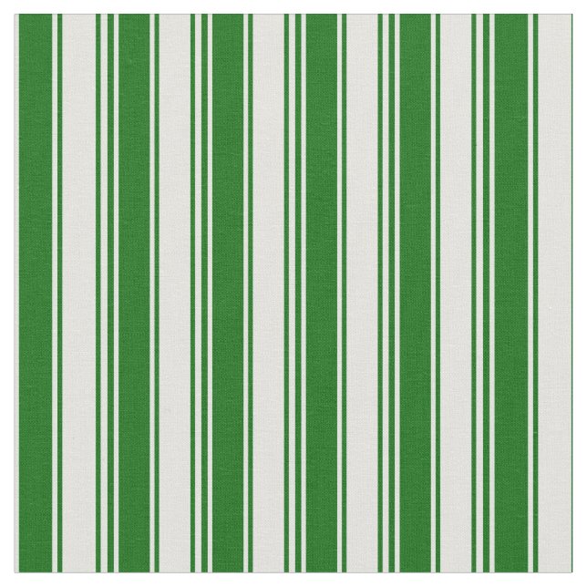 Tecido Padrão de faixa verde clara e ciano escuro (Detalhe)