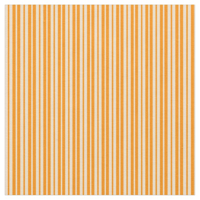 Tecido Padrão de faixas cor laranja escuro e castanho (Detalhe)