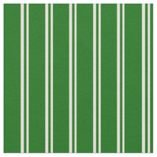 Tecido Padrão de faixas/linhas verdes beges e escuras