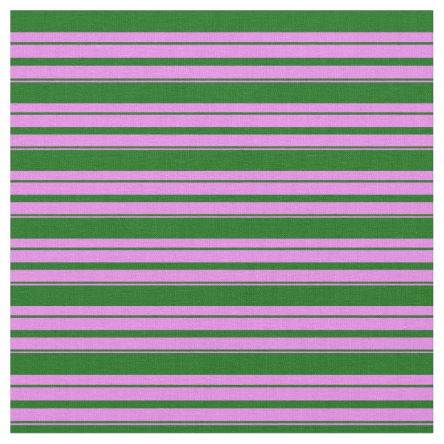 Tecido Padrão de faixas verdes violetas e escuras (Detalhe)