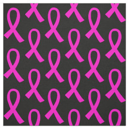 Tecido Padrão de Fita Rosa Quente do Cancer da Mama