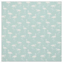 Tecido Padrão De Flamingos, Padrão Flamingo, Azul