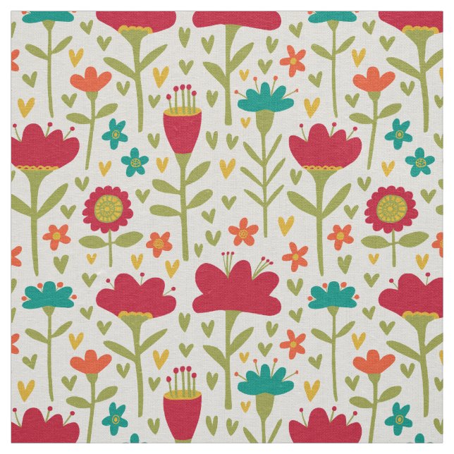Tecido Padrão de Flor 270515 (Modelo)