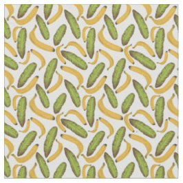 Tecido Padrão de Folha de Banana Tropical