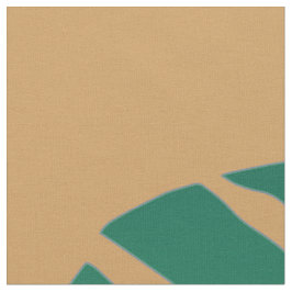 Tecido Padrão de Folha Verde Monstera Tropical