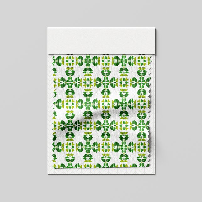 Tecido Padrão de Folhas, Padrão de Folhas, Folhas Verdes (Criador carregado)