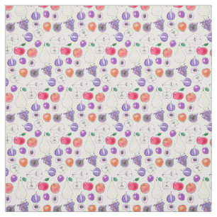 Tecido padrão de fruta