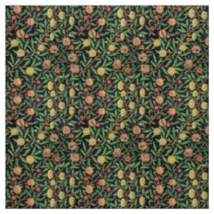 Tecido Padrão de frutas William Morris Vintage