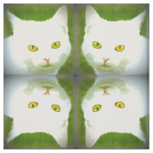 padrão de gato branco