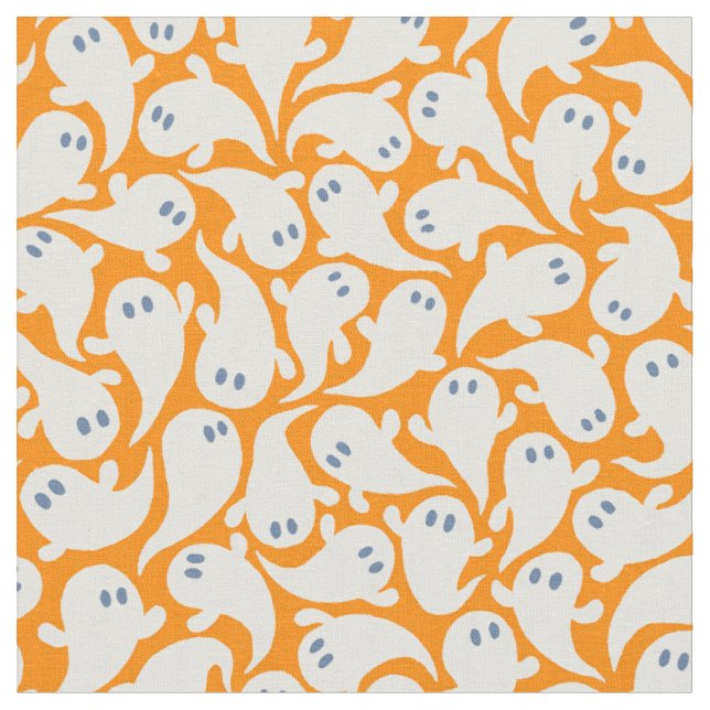 Tecido Padrão de Halloween retrô no estilo de desenho ani (Detalhe)