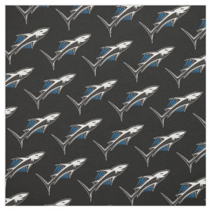 Tecido Padrão de Ícone 1 Tribal do Tubarão