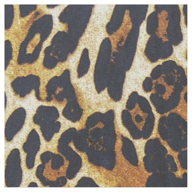 Tecido Padrão de impressão abstrato Leopard (Detalhe)