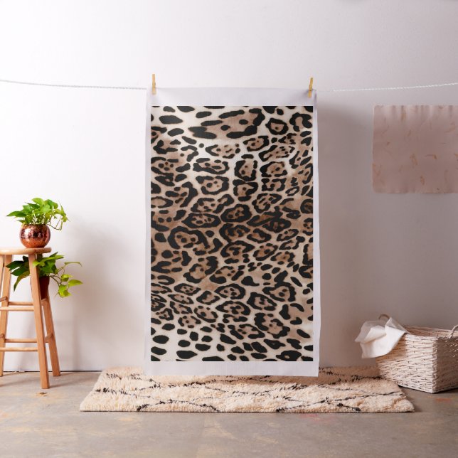 Tecido Padrão de Impressão Animal da Spot-Leopardo (In Situ)