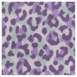 Tecido Padrão de impressão de chic colorida de menta roxa