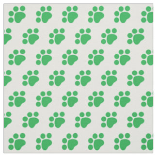Tecido Padrão de impressão de tela verde