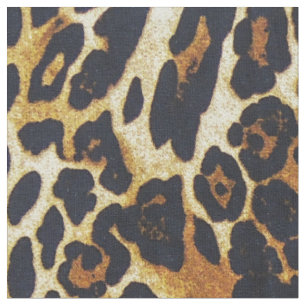 Tecido Padrão de impressão do Leopard Abstrato
