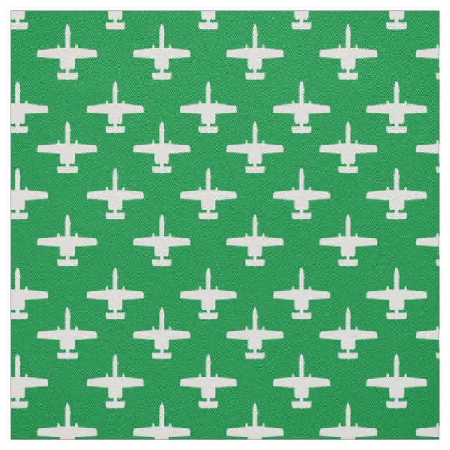 Tecido Padrão de Jato de Ataque de Warthog Verde A-10 (Modelo)