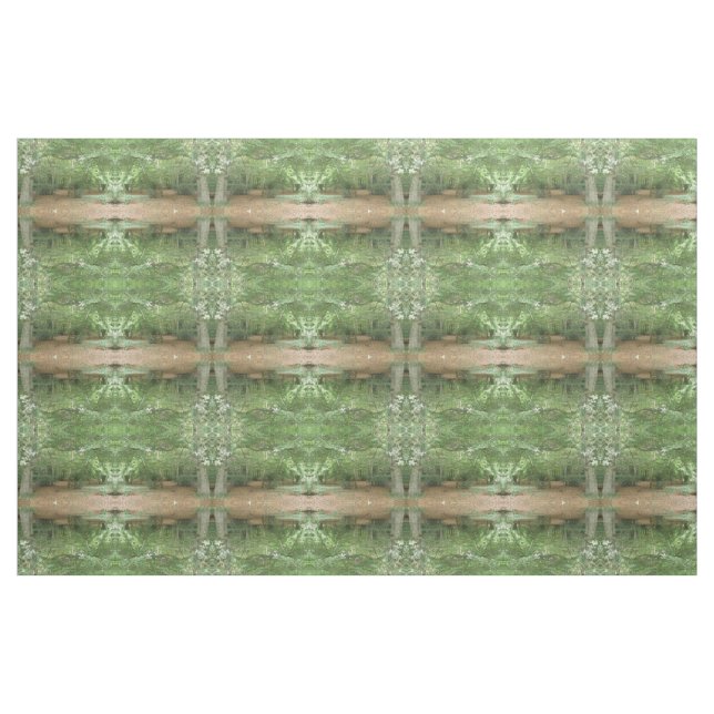Tecido Padrão De Limpeza Da Madeira (Fat Quarter)