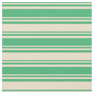 Tecido Padrão de linha verde-marinho e cor de tom