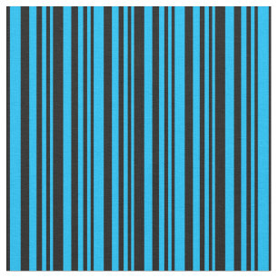 Tecido Padrão de Linhas Azul e Preto do Céu Profundo