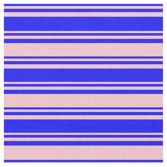 Tecido Padrão de Linhas Azul e Rosa (Detalhe)