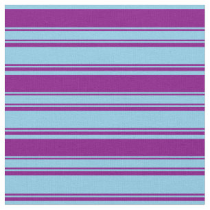 Tecido Padrão de Linhas Azul e Roxo do Céu