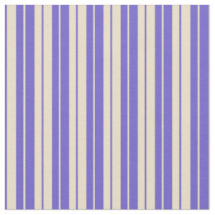 Tecido Padrão de Linhas Coloridas Azul de Tan e Slate