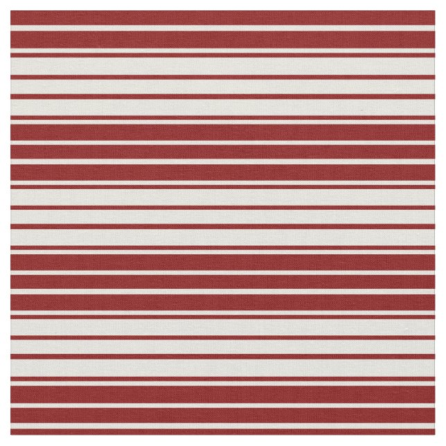 Tecido Padrão de Linhas Coloridas Beige & Maroon (Detalhe)