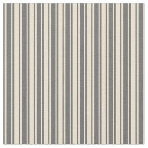 Tecido Padrão de Linhas de Cinza Beige & Dim