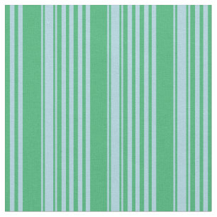 Tecido Padrão de Linhas de Cor Verde e Azul Claro