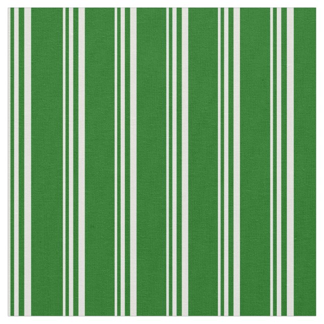 Tecido Padrão de linhas/faixas verdes claras e escuras (Detalhe)