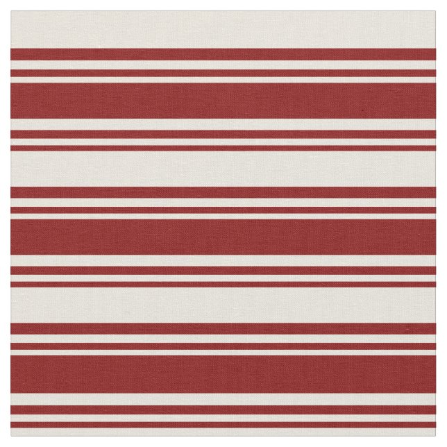 Tecido Padrão de Linhas/Listras de Marrom e Beige (Detalhe)