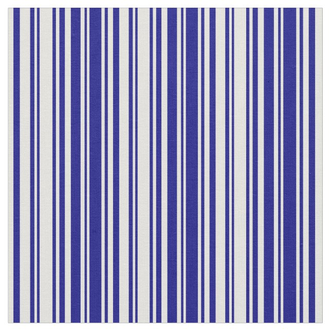 Tecido Padrão de Linhas/Stripes Amarelas Azul e Claro (Detalhe)