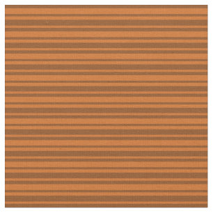 Tecido Padrão de Linhas/Stripes Coloridas Castanho e Choc