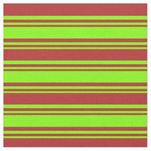 Tecido Padrão de Linhas/Stripes Coloridas Chartreuse e Ve