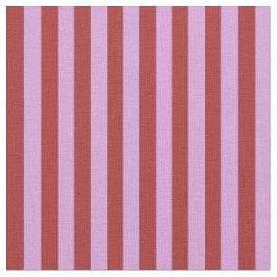 Tecido Padrão de Linhas/Stripes Coloridas de Castanho e A